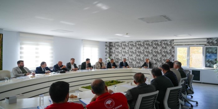 Badem üretimi için eylem planı hazırlık toplantısı yapıldı