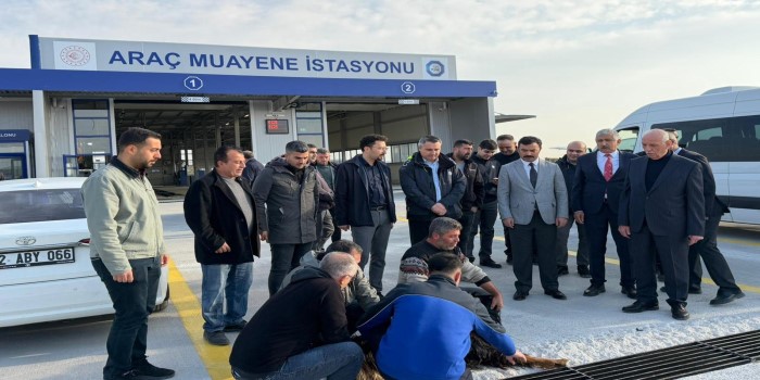 Kahta’da araç muayene istasyonu hizmete açıldı