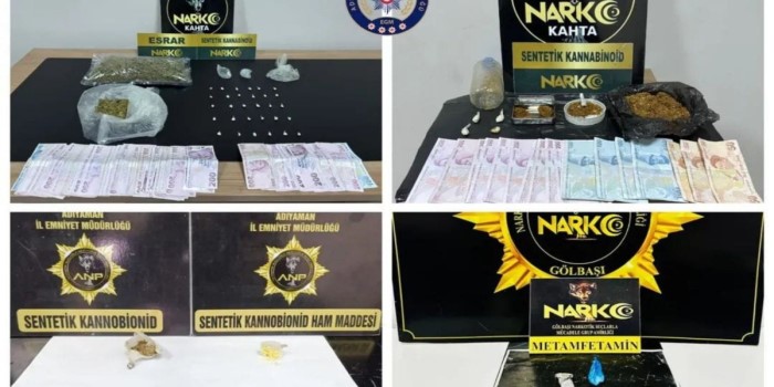 Adıyaman’da aranan 52 şahıs yakalandı