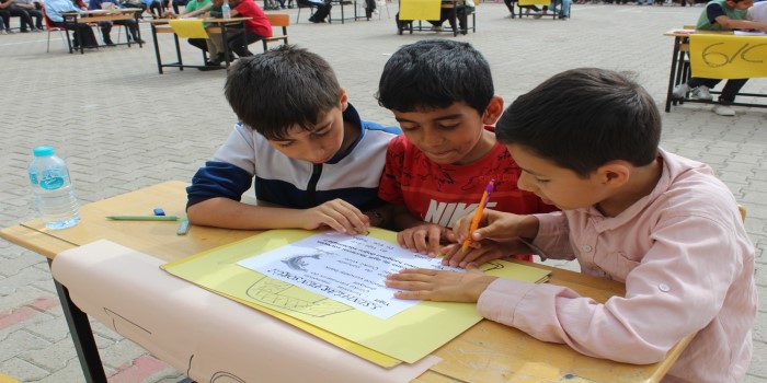 Ortaokul öğrencileri arasında bilgi yarışması düzenlendi