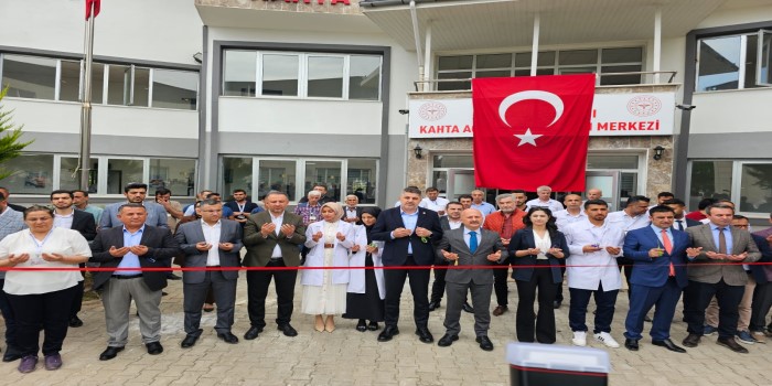 Kahta Ağız ve Diş Sağlığı Merkezi’nin açılışı yapıldı