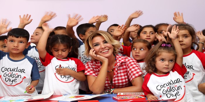 Gülben Ergen, 54. anaokulunu Kahta’da açıyor