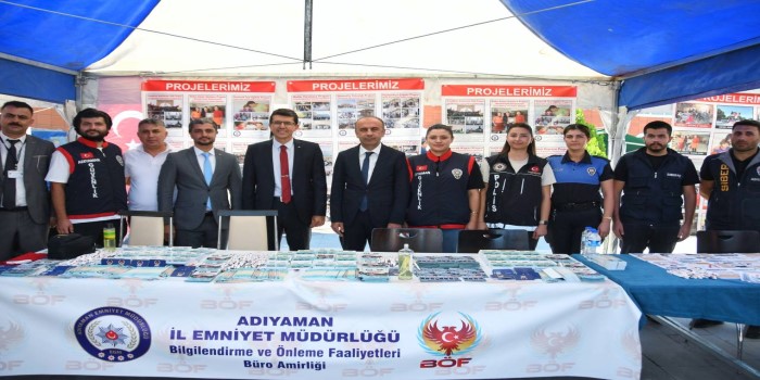 Adıyaman Üniversitesi’nde bilgilendirme standı açıldı