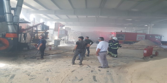 Adıyaman Organize Sanayi Bölgesi'nde yangın