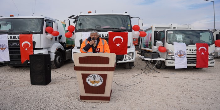 Kahta Belediyesi, araç filosuna 4 adet araç ekledi