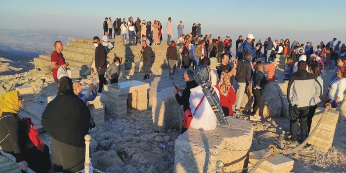 Nemrut Dağı’nı 112 bin turist ziyaret etti