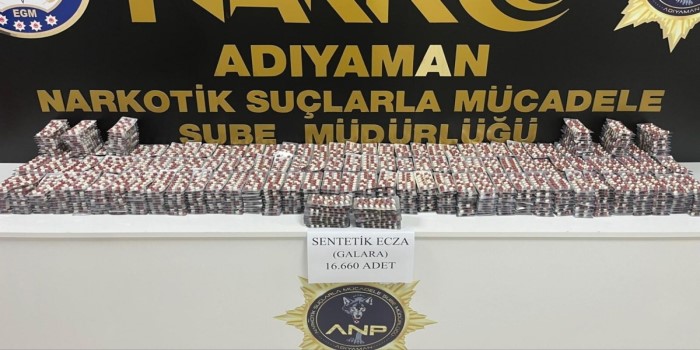 Adıyaman’da uyuşturucu operasyonuna 2 tutuklama