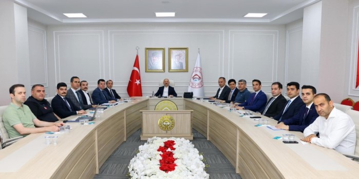 Adıyaman’da konutlar ve altyapı çalışmaları ele alındı