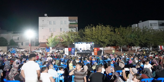 Kahta Belediyesi yaz şenliği etkinliği coşkulu geçti