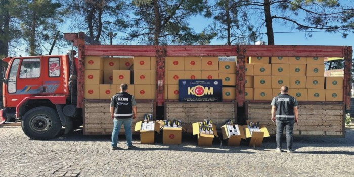 Adıyaman’da 3 milyon bandrolsüz makaron ele geçirildi