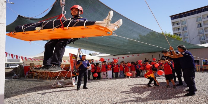 Kahta’da itfaiye haftası etkinlikleri başladı