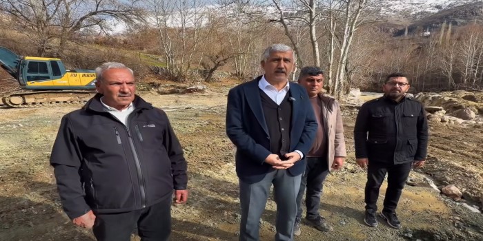 Başkan Hallaç, Haydaran’da incelemelerde bulundu