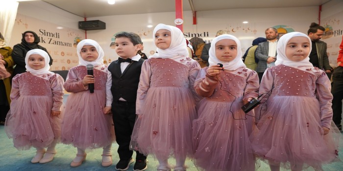 Ramazan Çarşısı’nda Kur’an dinletisi ve ilahi programı