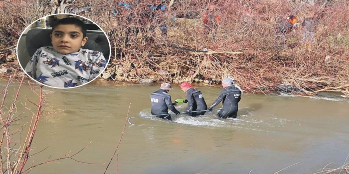8 yaşındaki Fırat Can Temel’in cansız bedenine ulaşıldı