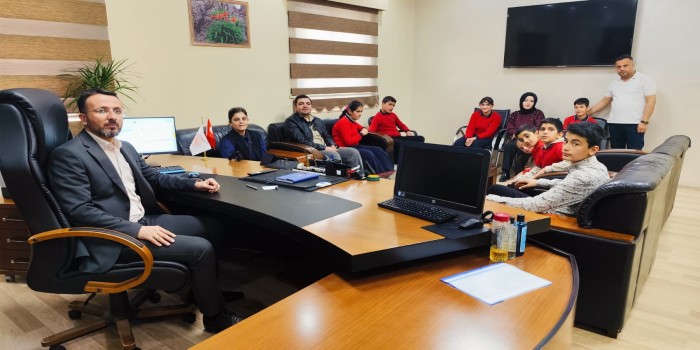 Özel öğrenciler sağlık çalışanlarıyla buluştu