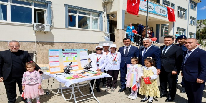 Bölükyayla’da TÜBİTAK 4006 Bilim Fuarı Şenliği düzenlendi
