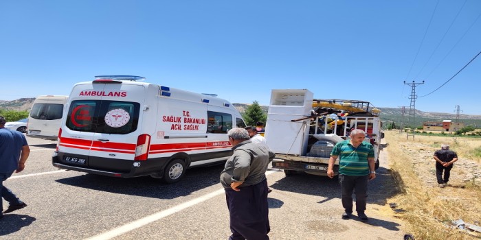 Besni’de trafik kazası: 1 ölü, 1 yaralı