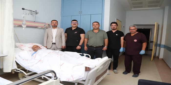 Kahta'da ilk defa damar tıkanıklığına ameliyatsız çözüm