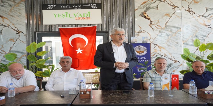 Başkan Hallaç, yapılan yatırım ve hizmetleri değerlendirdi