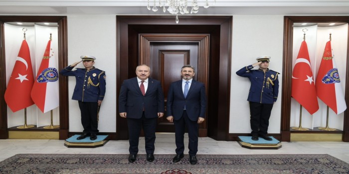 Ahmet Aydın’dan Emniyet Genel Müdürlüğü’ne ziyaret
