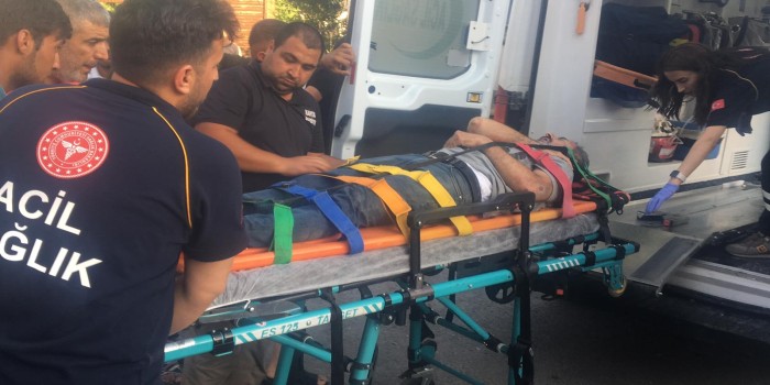Kahta’da otomobil ile motosiklet çarpıştı: 1 yaralı